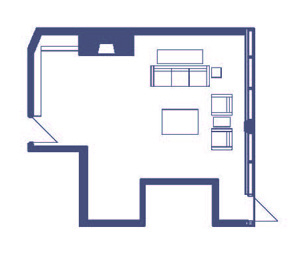 Bedford Room Floor Plan