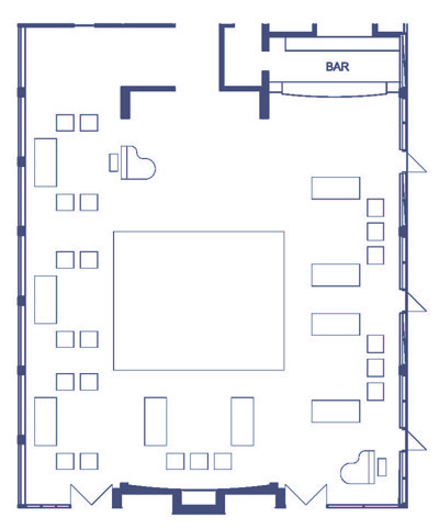 Main Lounge Floor Plan